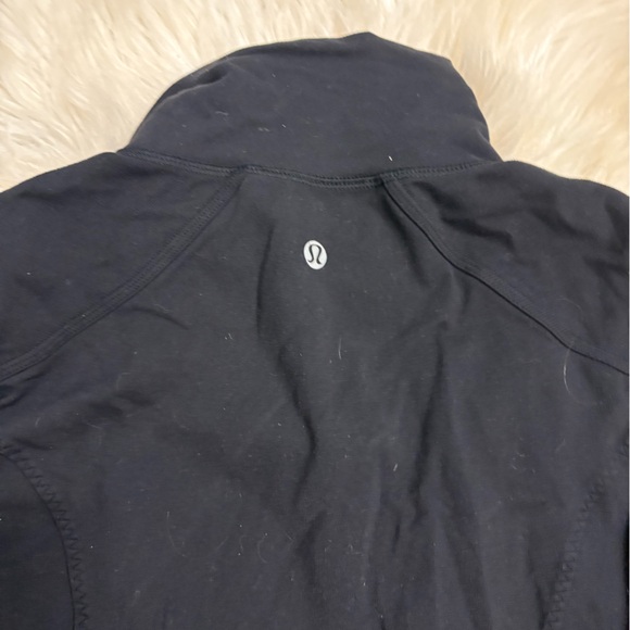 Lululemon Nice Asana Women's Black Jacket sz 8 - Picture 5 of 12